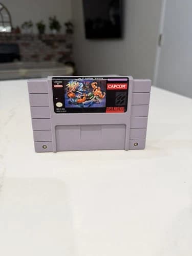 FINAL FIGHT 2 Authentic 1993 Super Nintendo SNES Clean Pins