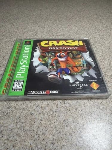 Crash Bandicoot Greatest Hits PlayStation PS1, 1996, Complete CIB
