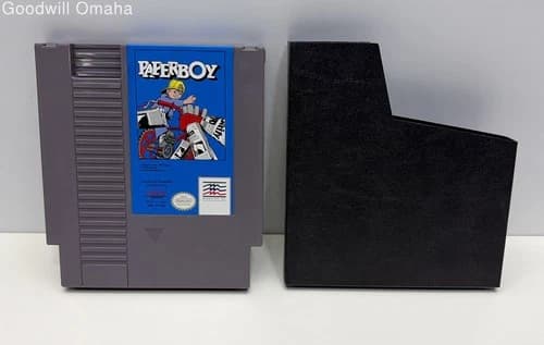 Nintendo NES - Paperboy - Boot Tested
