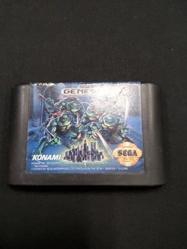 Teenage Mutant Ninja Turtles: The Hyperstone Heist SEGA Genesis 1992 Game Only