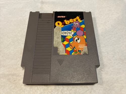 Qbert (Nintendo Entertainment System, 1989) NES Game Cartridge only Tested!!!