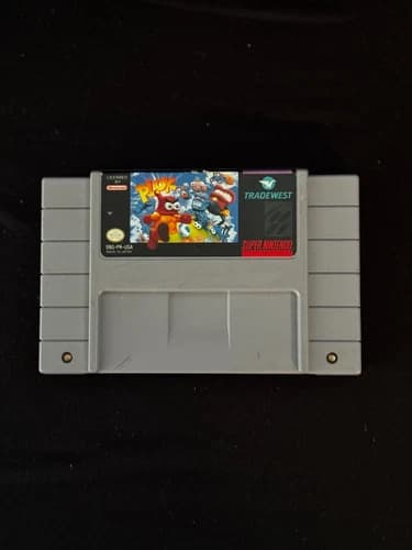 Plok (SNES, 1993) Game Only | TESTED | AUTHENTIC