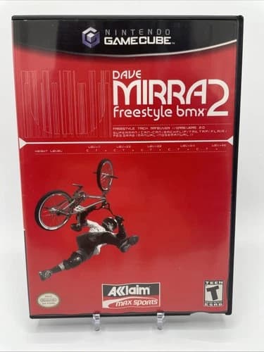 Dave Mirra Freestyle BMX 2 Nintendo GameCube Complete CIB