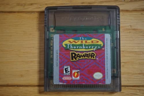 Wild Thornberrys Rambler (Nintendo Game Boy Color, 2000) Cartridge Only