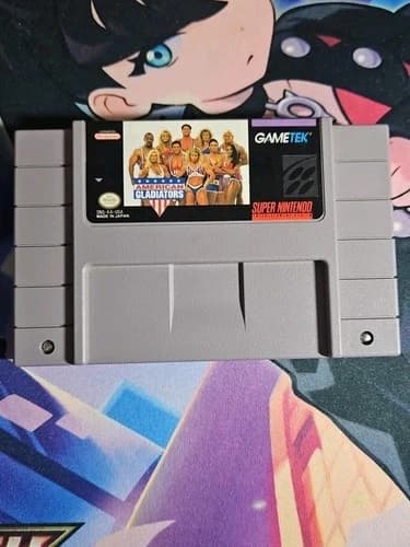 American Gladiators - Nintendo Super NES Tested And Authentic