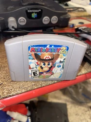 Mario Party 2 Nintendo 64 N64 - Authentic - Tested - Free Shipping