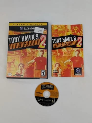 Tony Hawk's Underground 2 (Nintendo GameCube, 2004) Tested CIB Players Choice