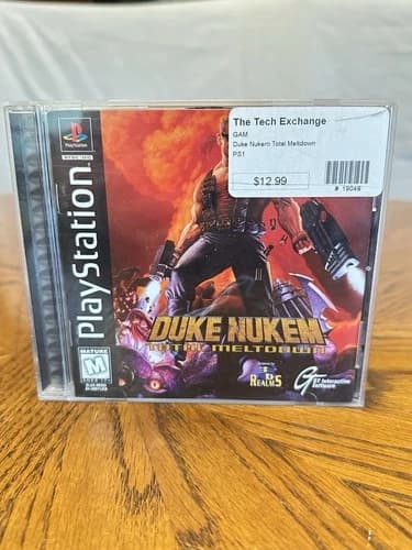Duke Nukem: Total Meltdown (PS1 Sony PlayStation 1, 1997) Tested CIB