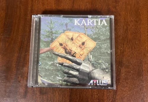 Kartia: The Word of Fate (Sony PlayStation 1, 1998) Missing Cover Art - Tested
