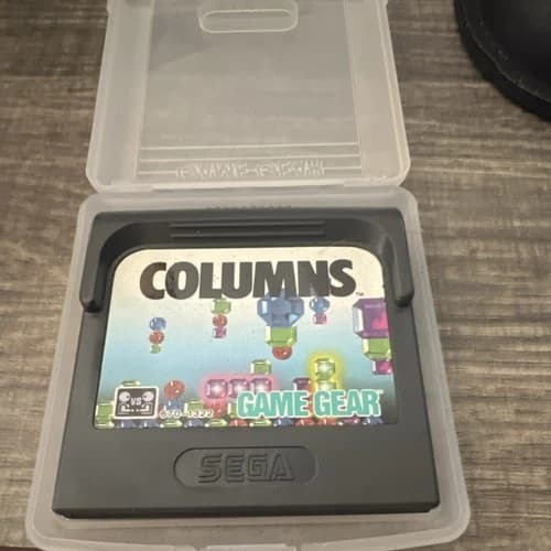 SEGA Columns (Sega Game Gear, Puzzle, Columns Series) Video Game Cartridge