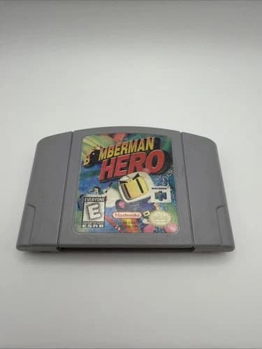 Bomberman Hero (Nintendo 64 N64, 1998) Authentic Cartridge Only TESTED