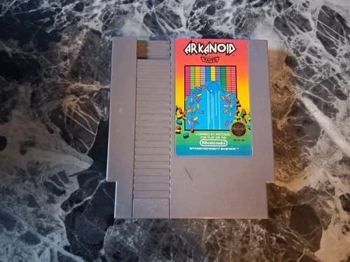Arkanoid Nintendo NES Authentic Tested Contacts Cleaned