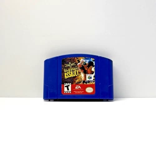WCW Backstage Assault Nintendo 64 N64 Authentic Cartridge Refurbished Tested