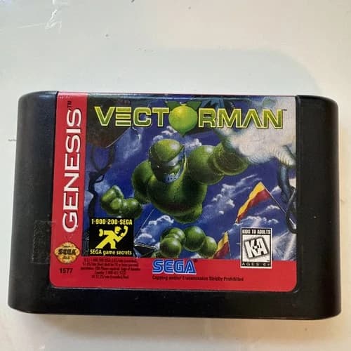 Vectorman - Sega Genesis MegaDrive Game Authentic
