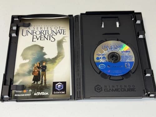 Lemony Snicket's A Series of Unfortunate Events (Nintendo GameCube) • Complete