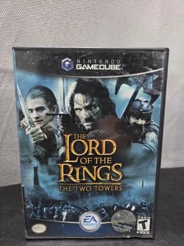 Lord of the Rings The Two Towers (Nintendo GameCube) Complete Game CIB - Tested