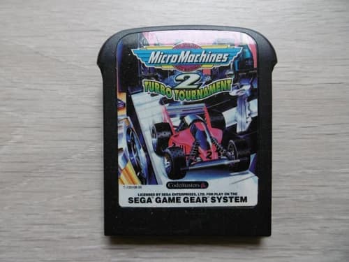 MICRO MACHINES Turbo Tournament 2 - SEGA GameGear - MicroMachines GAME GEAR