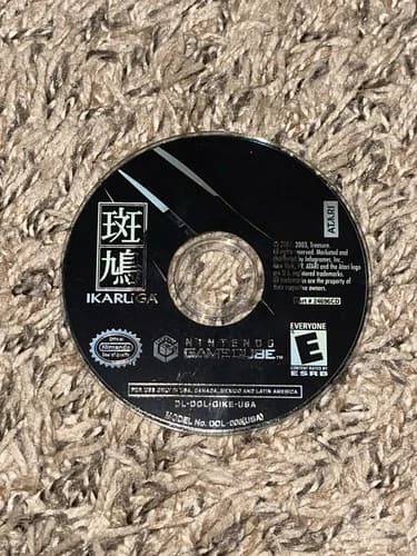 Ikaruga (Nintendo GameCube, 2003) Disc Only Authentic Tested Working