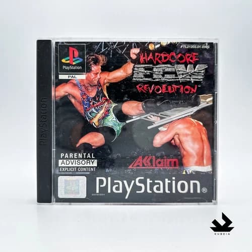 ECW HARDCORE REVOLUTION WRESTLING ACCLAIM - ENG COMPLETE SONY PLAYSTATION 1 PS1