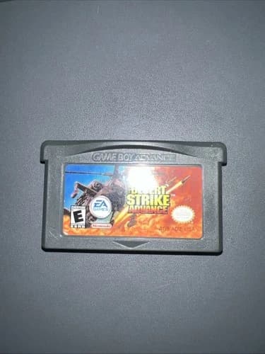 Desert Strike Advance (Nintendo Game Boy Advance, 2002) game WORKS!