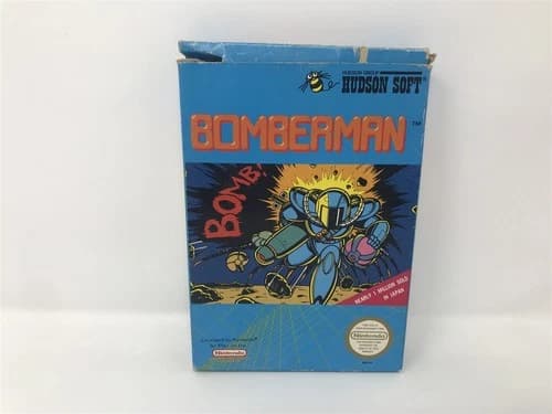 Bomberman - Nintendo Entertainment System Nes - Complete In Box CIB
