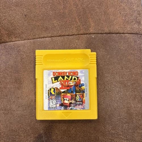 Nintendo Gameboy Donkey Kong Land 3 Cartridge Tested