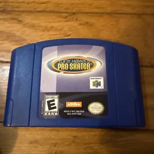 Tony Hawk's Pro Skater (N64, 1999)
