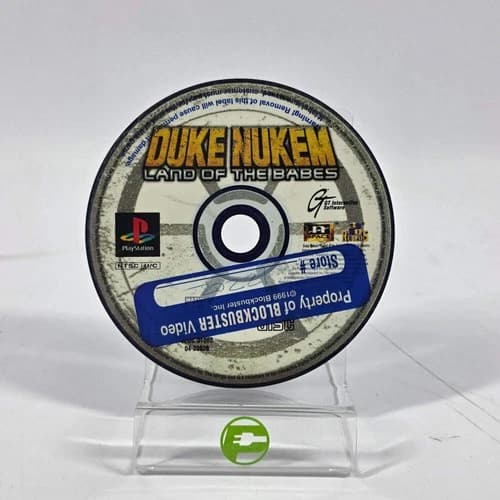 Duke Nukem Land of the Babes (Sony PlayStation 1 PS1, 2000) Disc Only