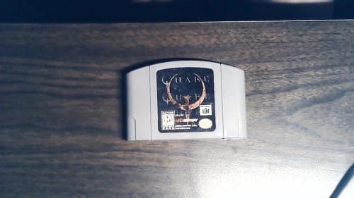 Quake Nintendo 64 N64 Cart Cleaned Tested Authentic