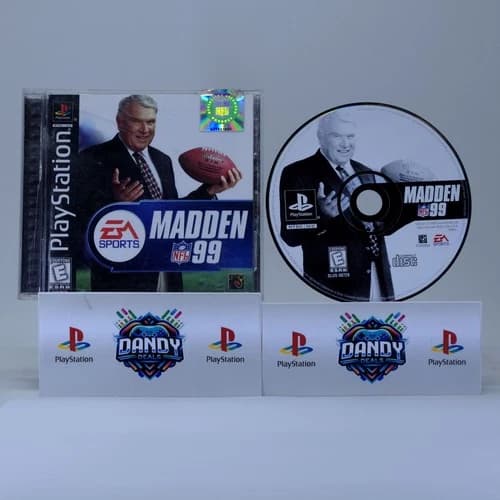 Madden 99 PS1 CIB W/ Manual - PlayStation