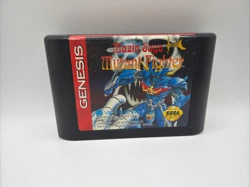 Mazin Saga Mutant Fighter (Sega Genesis) Cartridge Only 1993