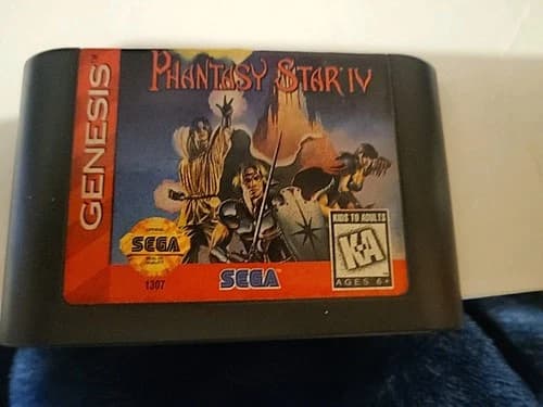 Phantasy Star IV (Sega Genesis, 1994) CARTRIDGE ONLY TESTED