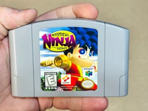 Mystical Ninja Starring Goemon (Nintendo 64, N64) Game - Authentic - Tested