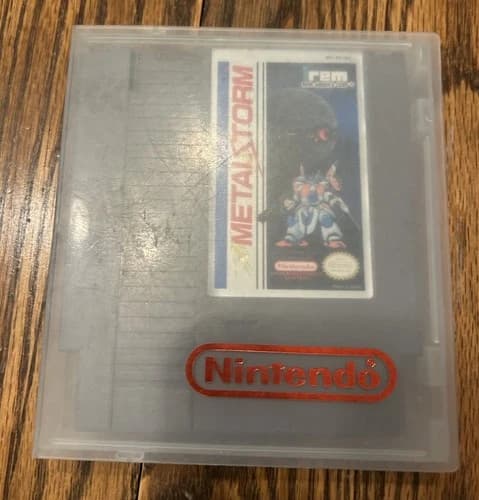 Metal Storm (Nintendo NES, 1991) Authentic - Tested & Working!