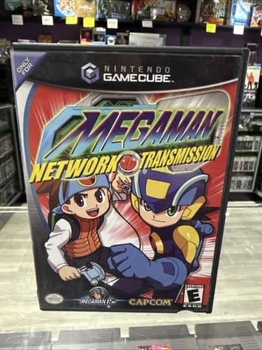 Mega Man Network Transmission (Nintendo GameCube, 2003) CIB Complete Tested!