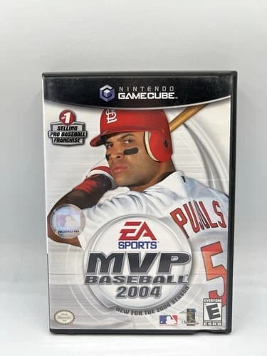 MVP Baseball 2004 Nintendo GameCube Complete CIB