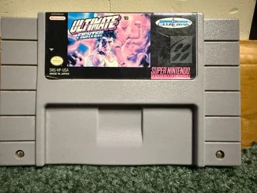 ULTIMATE FIGHTER for SNES Super Nintendo video game cart only TESTED works 1994