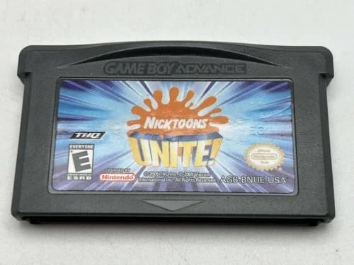 Nicktoons Unite! (Nintendo Game Boy Advance GBA 2005) - Cart Only