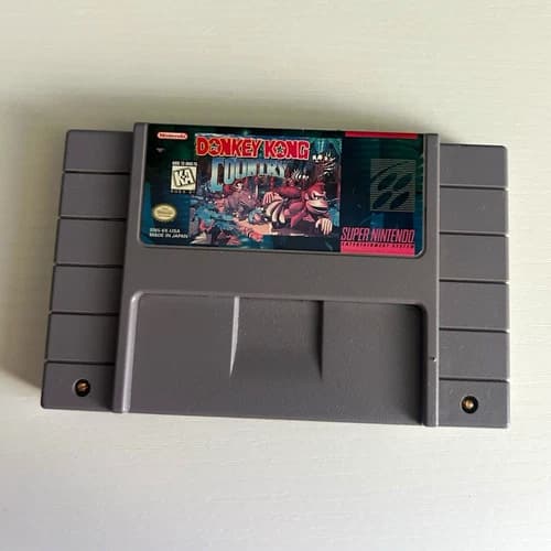 Nintendo Donkey Kong Country SNES Cartridge NTSC-U/C US/Canada
