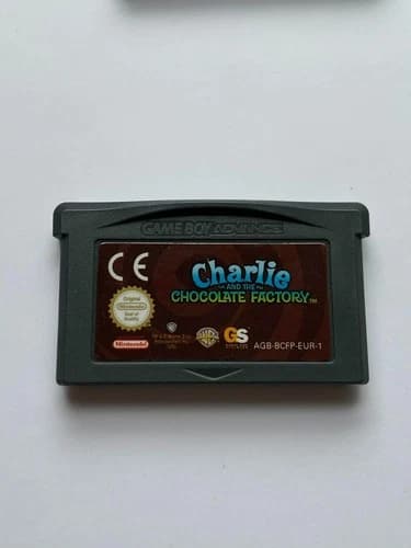 Charlie and the Chocolate Factory Nintendo Gameboy Game Boy Advance GBA