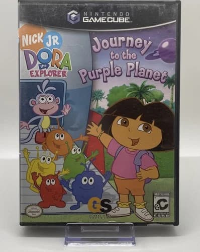 Dora Explorer Journey to the Purple Planet (Nintendo GameCube, 2005) Complete