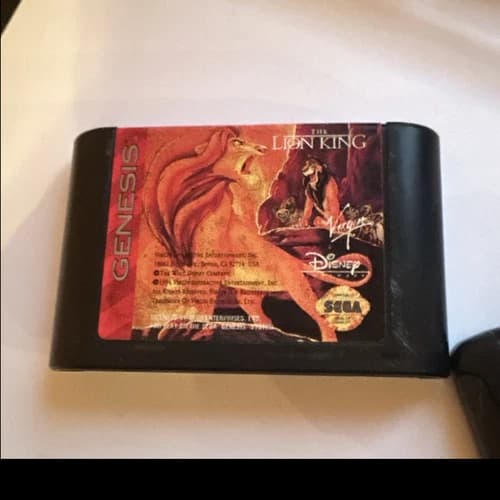 Disney The Lion King Sega Genesis Video Game - Virgin Interactive Entertainment