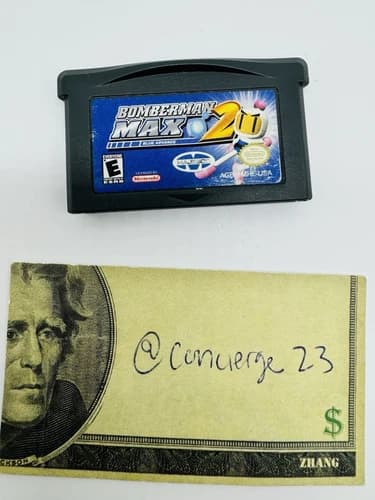Bomberman MAX 2: Blue Advance (Nintendo Game Boy Advance, 2002)