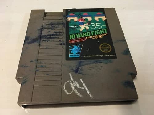 Nintendo NES 10-Yard Fight Game Cartridge Authentic
