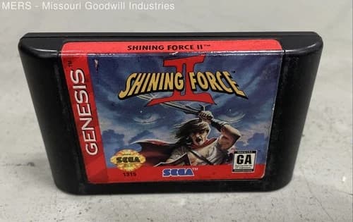 Sega Genesis Shining Force II 1315 Video Game Cartridge