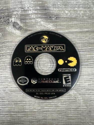Pac-Man Vs. (Nintendo Gamecube, 2003) Disc Only Tested