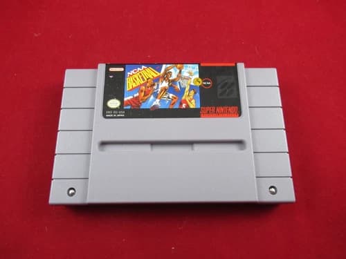 NCAA Basketball (Super Nintendo Entertainment System, 1992) *Tested*