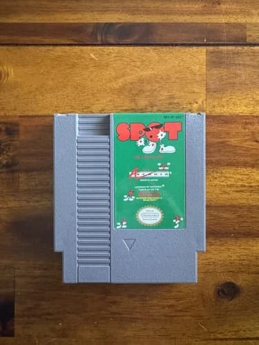Spot: The Video Game! Nintendo NES Cleaned/Tested