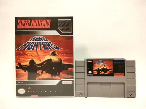 Aero Fighters Super Nintendo SNES
