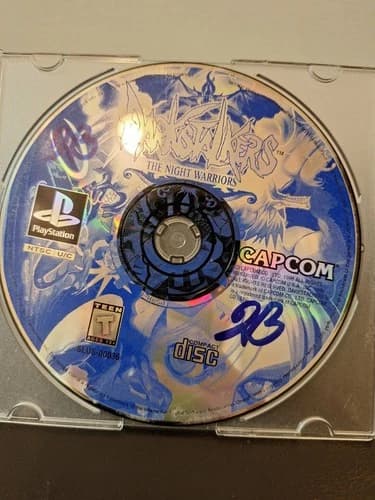 Darkstalkers: The Night Warriors (Sony PlayStation 1, 1996) PS1 Disc Only Tested